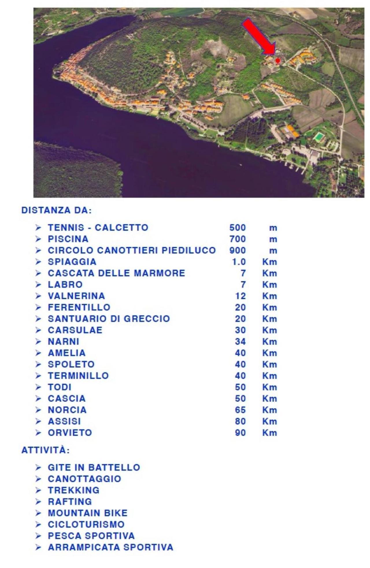 I Segreti Del Lago Piediluco Esterno foto
